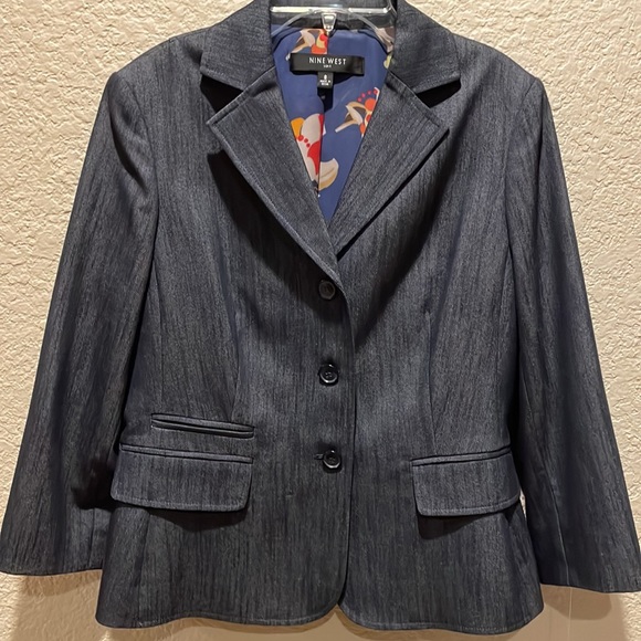 Nine West 2 pc pant suit - Picture 7 of 8